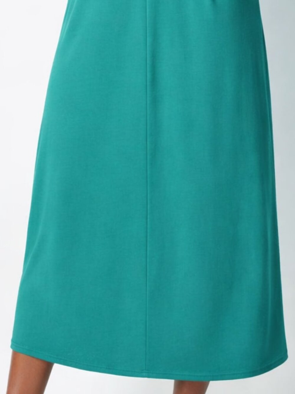 J. Jill Seamed Elliptical Knit Maxi Dress COLOR: Jade Size: M NWT - Picture 3 of 4